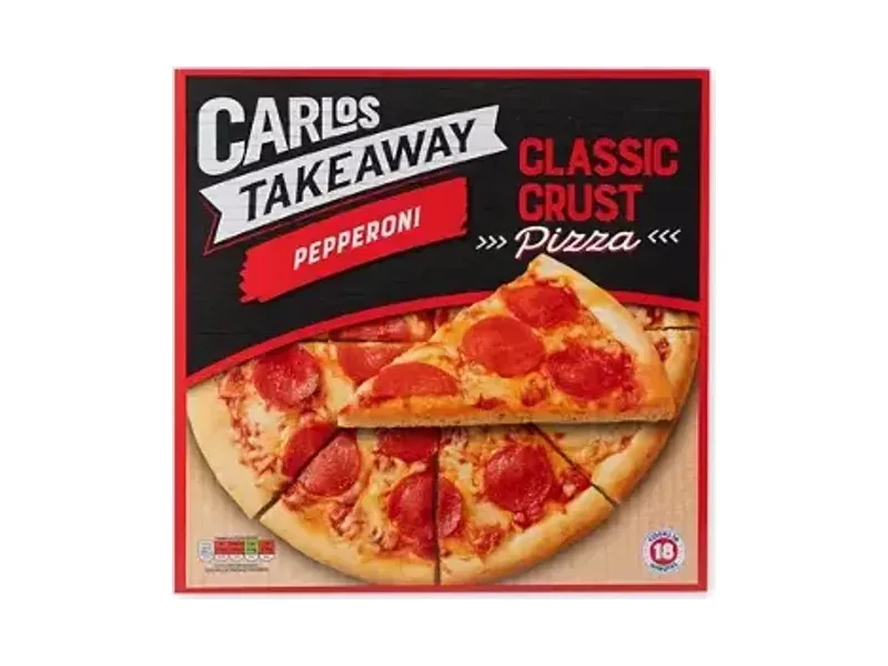 Takeaway Classic Crust Pepperoni Pizza - Carlos