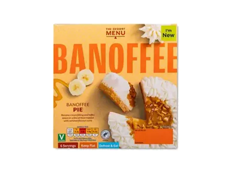 The Dessert Menu Banoffee Pie