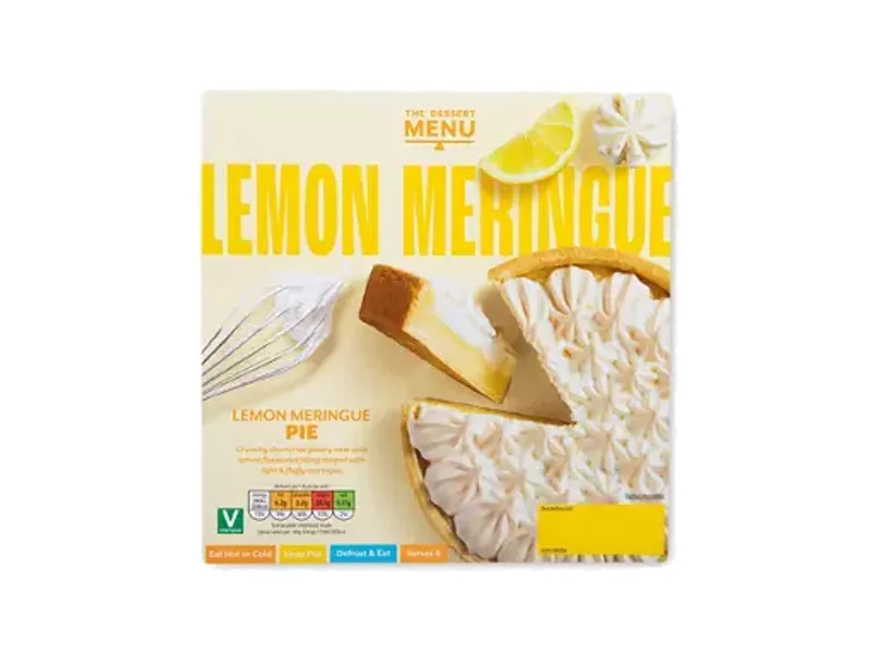 The Dessert Menu Lemon Meringue Pie