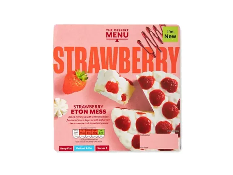 The Dessert Menu Strawberry Eton Mess