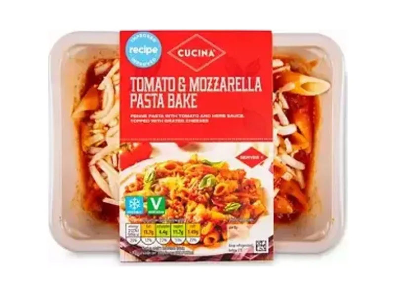 Tomato & Mozzarella Pasta Bake - Cucina