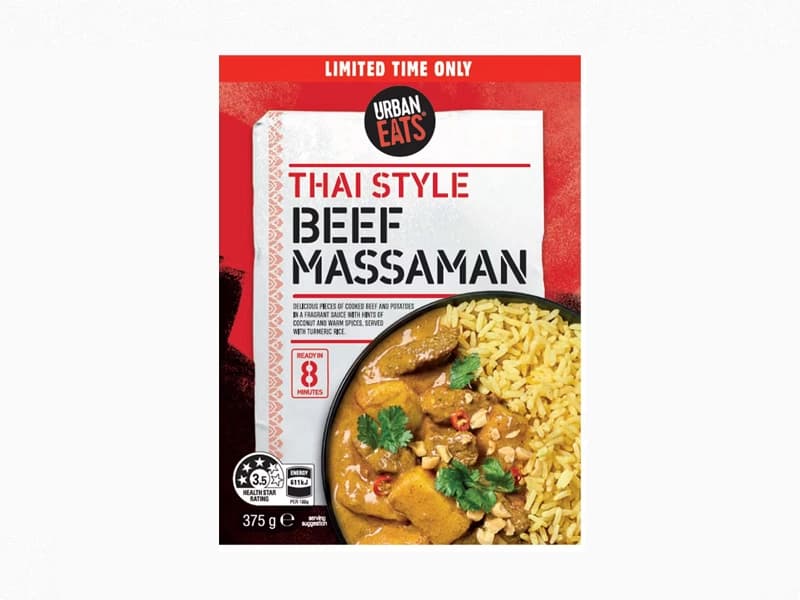Urban Eats Beef Massaman