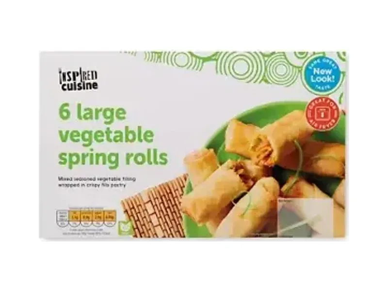 Vegetable Spring Rolls - Inspired Cuisine