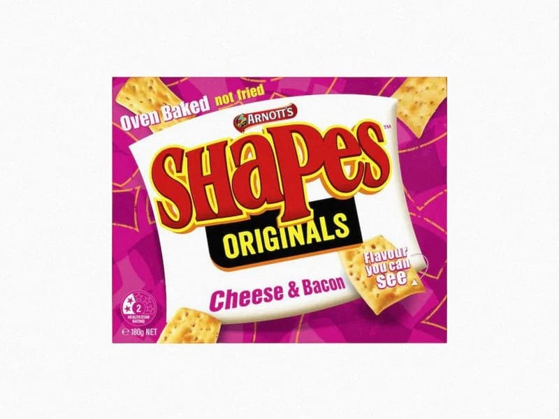 Shapes Cheese & Bacon