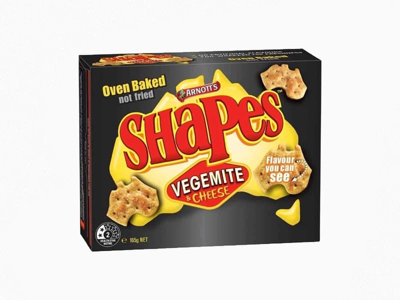 Shapes Vegemite & Cheese