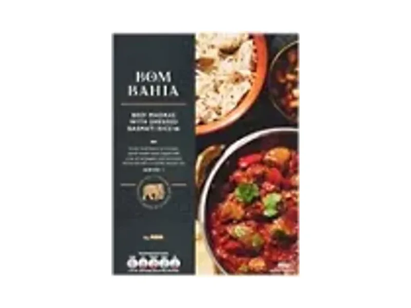 Bom Bahia Beef Madras with Dressed Basmati Rice