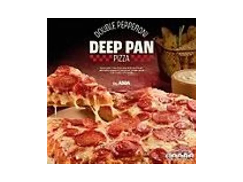 Double Pepperoni Deep Pan Pizza