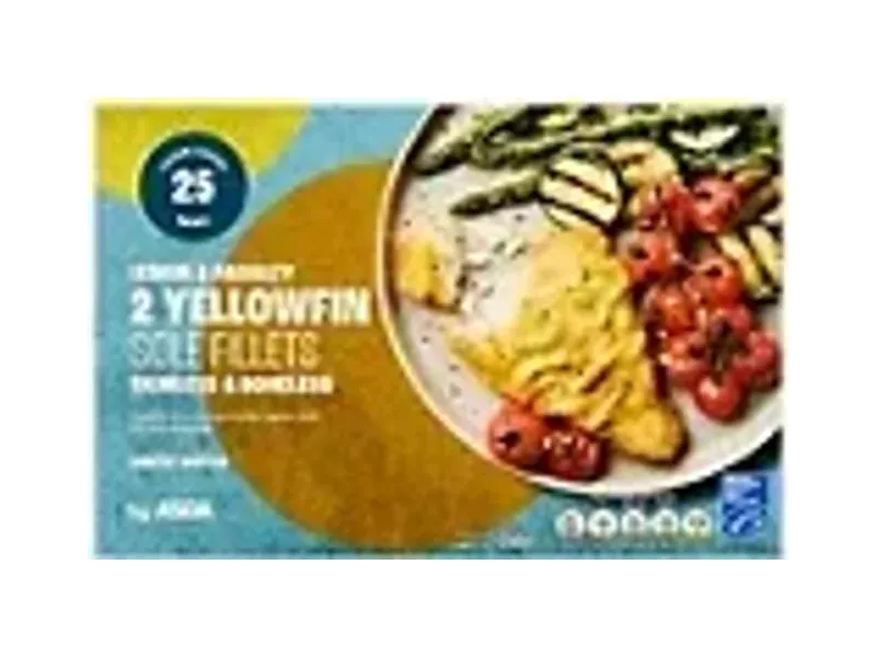 Lemon & Parsley Yellowfin Sole Fillets