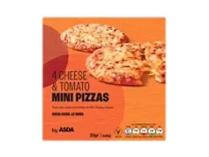 Mini Pizzas Cheese & Tomato