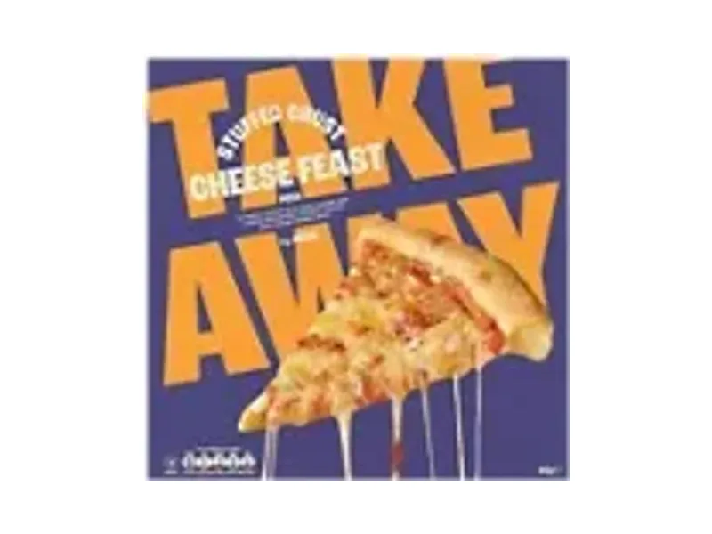 Takeaway Stuffed Crust Cheese Feast Pizza