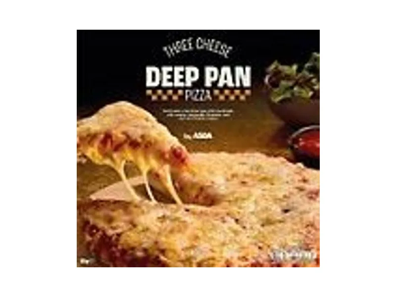 Three Cheese Deep Pan Pizza