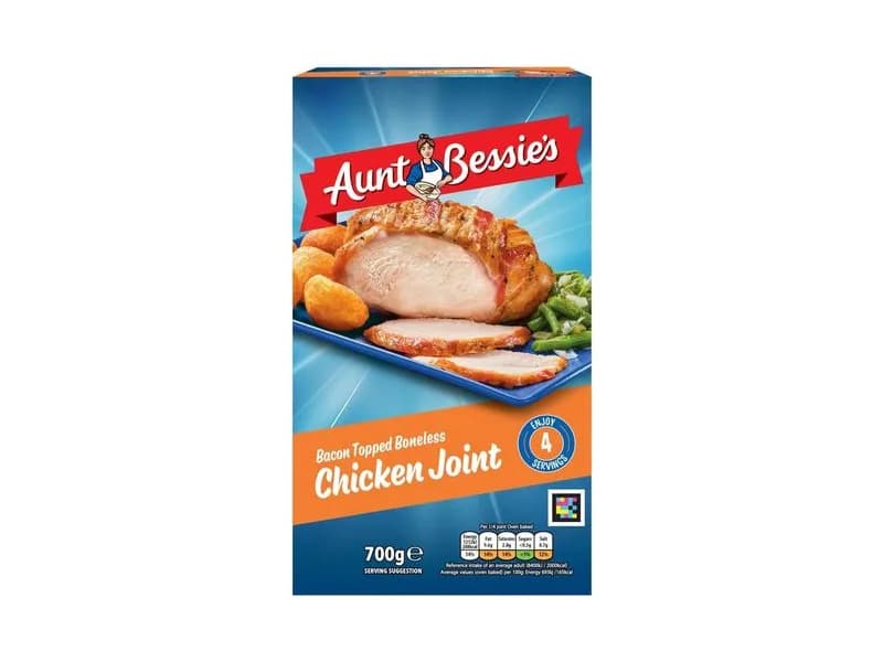 Bacon Topped Boneless Chicken Joint