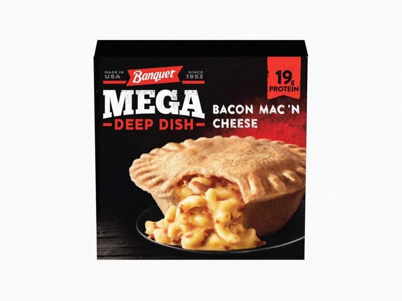 Deep Dish Bacon Mac 'N Cheese Pot Pie