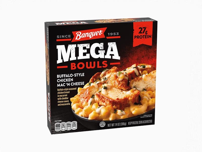 Mega Bowl Buffalo-Style Chicken Mac 'N Cheese