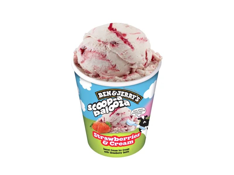 Scoop-a-palooza Strawberries and Cream