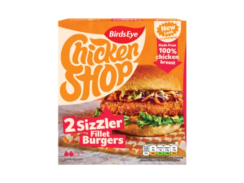 Chicken Shop Sizzler Burger