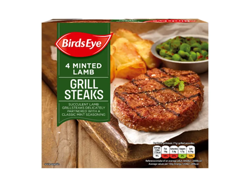 Minted Lamb Grill Steaks