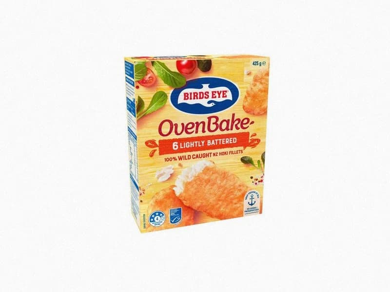 Oven Bake Fish Lightly Battered