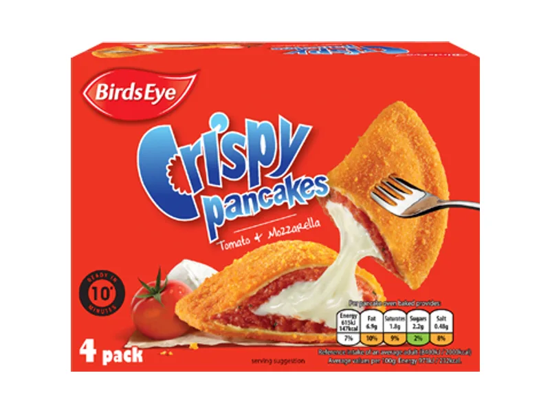 Tomato & Mozzarella Crispy Pancakes