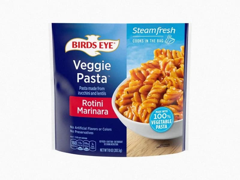 Veggie Pasta Rotini with Marinara Sauce