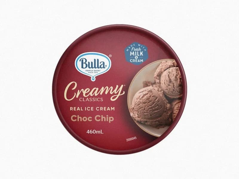 Creamy Classics Choc Chip Ice Cream