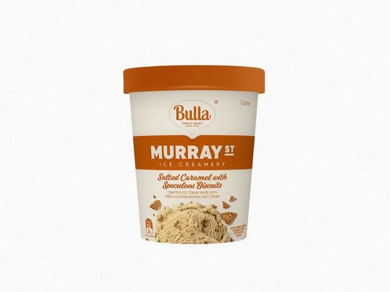 Murray St Salted Caramel & Speculoos Biscuit Ice Cream