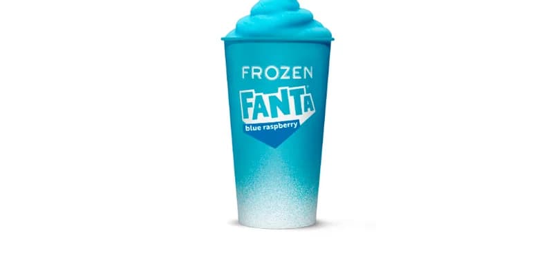 Frozen Fanta Blue Raspberry