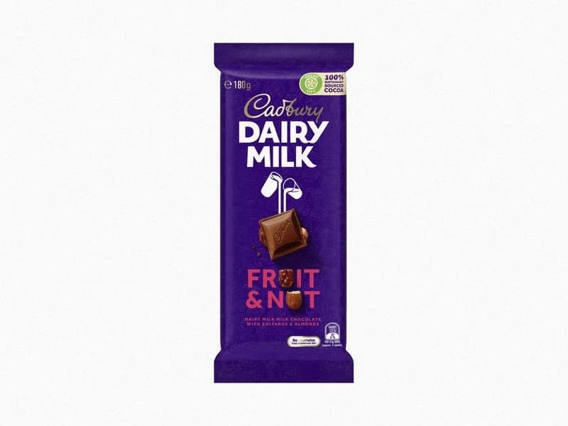 Dairy Milk Fruit & Nut Block