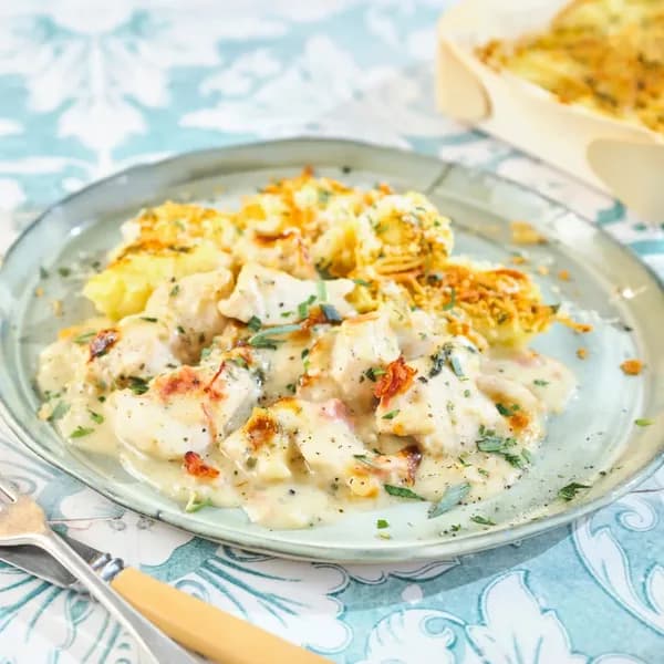 Chicken & Ham Gratin