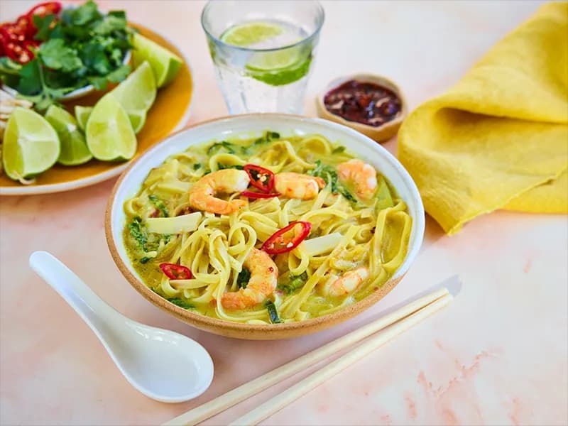 Singapore King Prawn Laksa