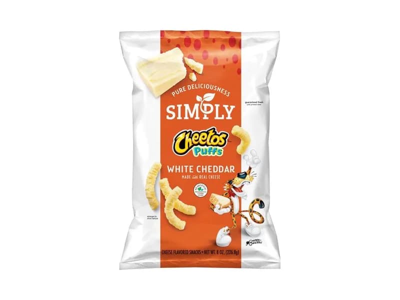 Simply White Cheddar Puffs