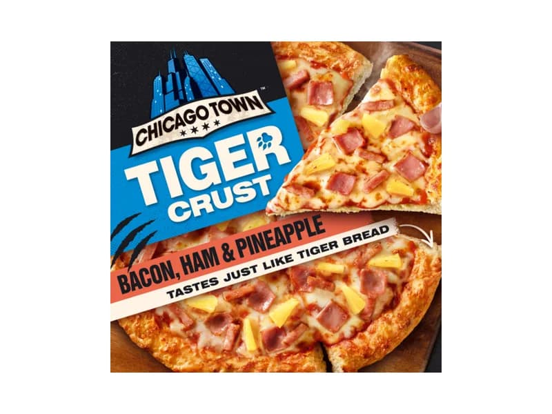 Bacon, Ham & Pineapple Stuffed Crust