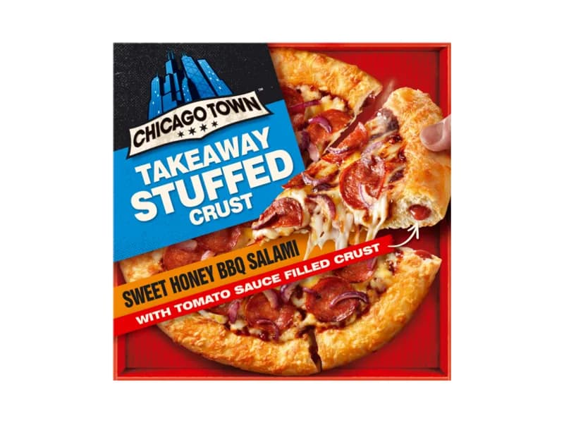 Takeaway Stuffed Crust Honey BBQ Salami