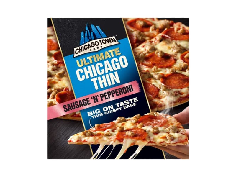 Thin & Crispy Sausage & Pepperoni