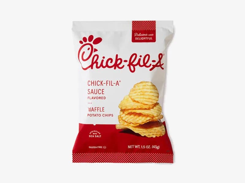 Chick-fil-A Sauce Flavored Waffle Potato Chips