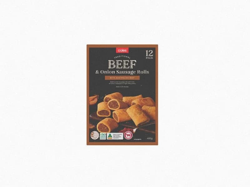 Beef & Onion Party Sausage Rolls