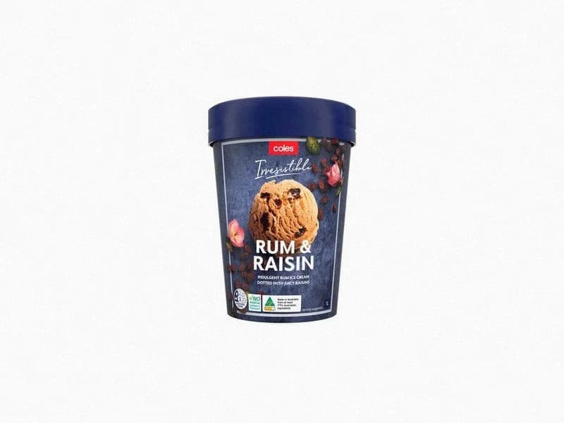 Irresistible Rum & Raisin Ice Cream