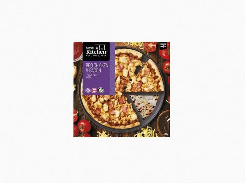 Kitchen BBQ Chicken & Bacon Pizza