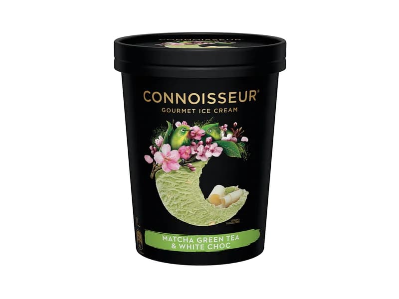 Matcha Green Tea with White Choc Ice Cream Tub