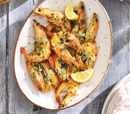 Garlic Butter Prawns