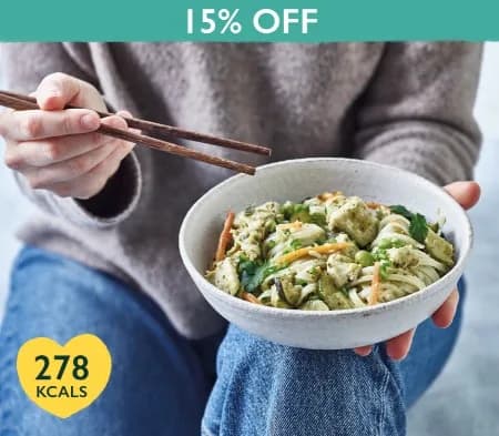 Green Thai Chicken Noodles