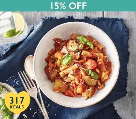 Halloumi & Roasted Vegetable Pasta