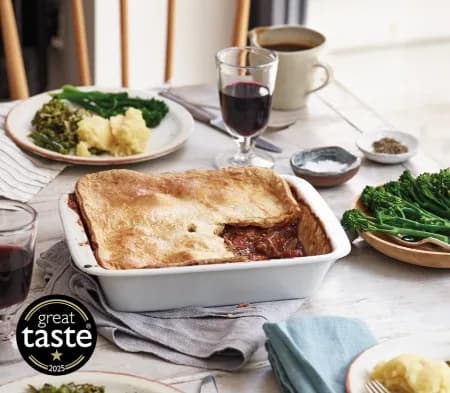 Steak & Red Wine Pie