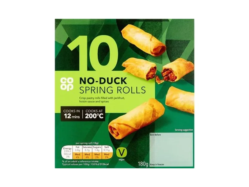 10 No-Duck Spring Rolls