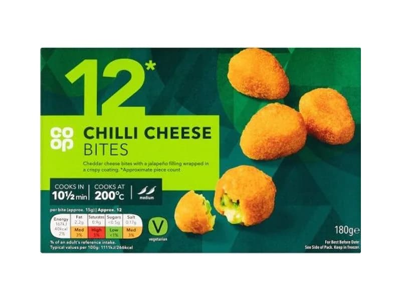 12 Chilli Cheese Bites