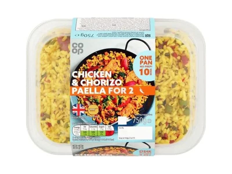 Chicken & Chorizo Paella for Two