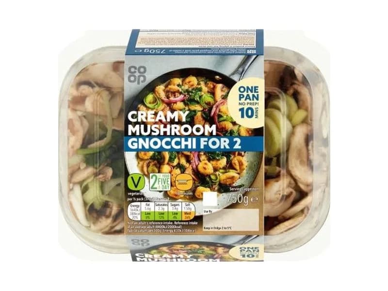 Creamy Mushroom Gnocchi