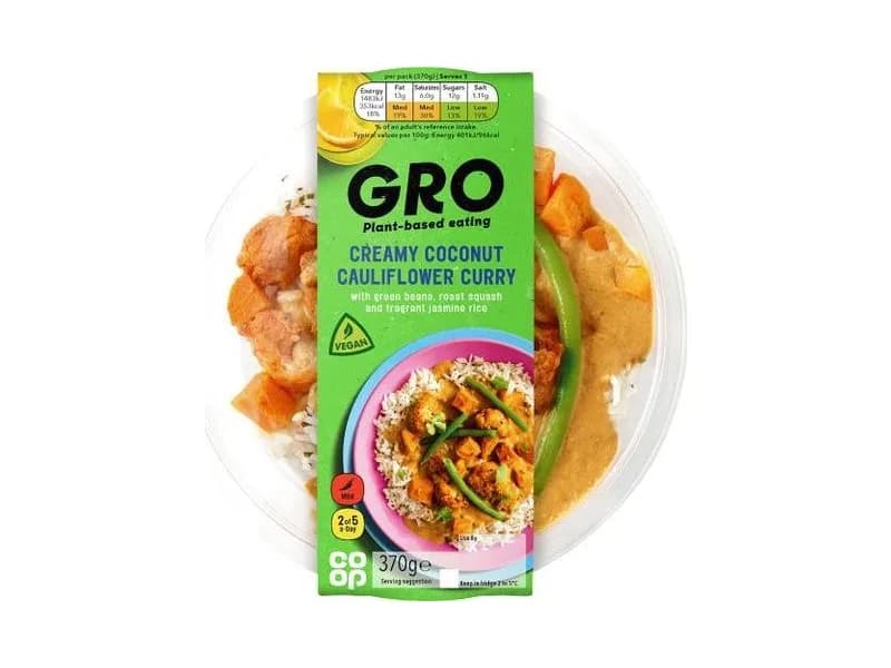 GRO Creamy Coconut Cauliflower Curry