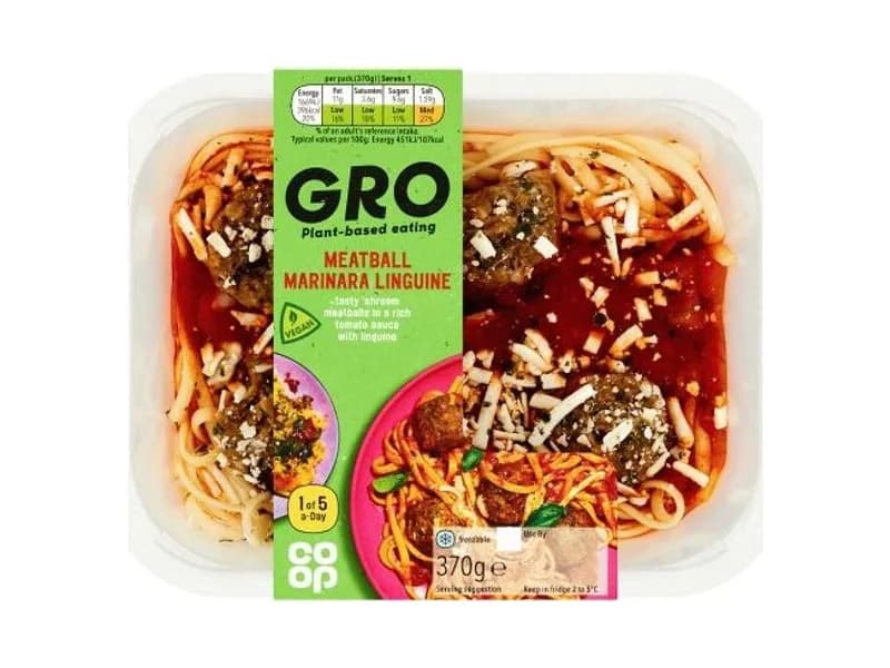 GRO Meatball Marinara Linguine