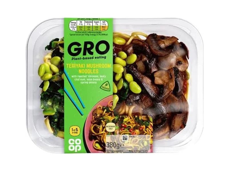 GRO Teriyaki Mushroom Noodles